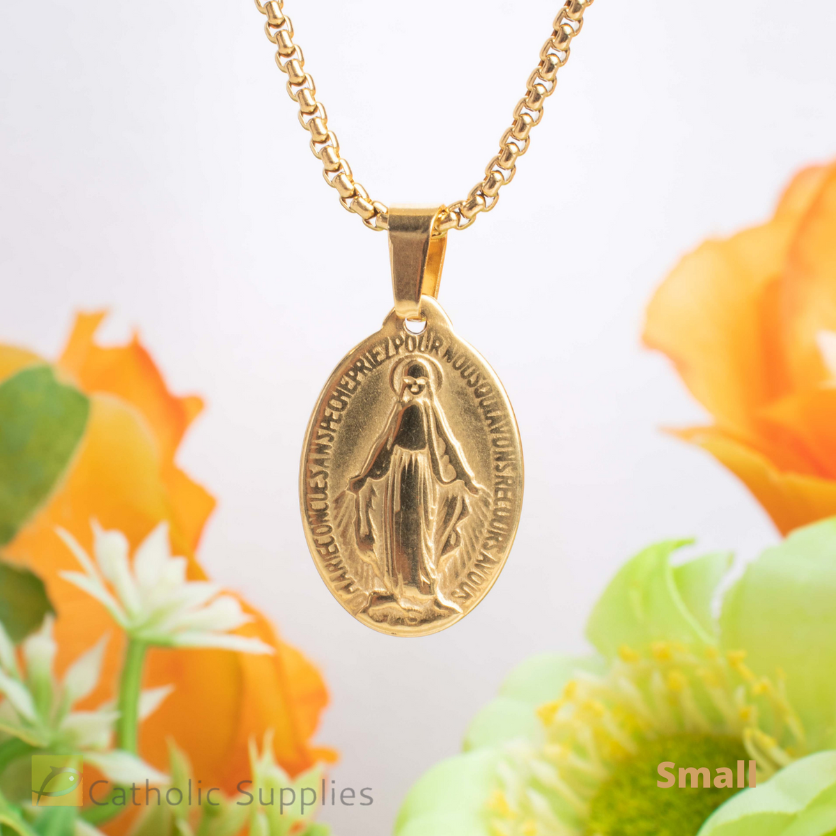 Authentic Miraculous Medal with Certificate – Catholic Supplies PH