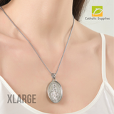 NOW AVAILABLE! 3D Authentic Miraculous Medal with Certificate - Sculpted in Gold PVD Stainless