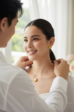 50%OFF Heart Set Necklace + Earring