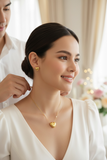 50%OFF Heart Set Necklace + Earring