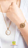 FREE Bracelet Per St Benedict - Mother of Pearl