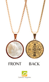 FREE Bracelet Per St Benedict - Mother of Pearl